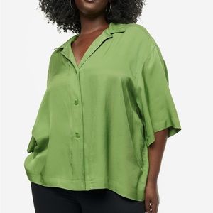 H&M Boxy Viscose Blouse